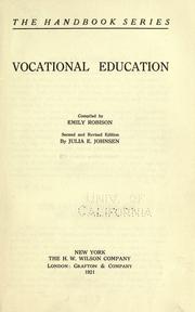 Vocational education by Emily Robison