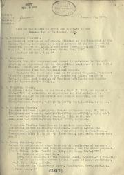 Cover of: List of references to books and articles on the Adamson law of September, 1916