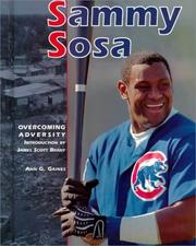 Cover of: Sammy Sosa (Overcoming Adversity) by Ann Gaines