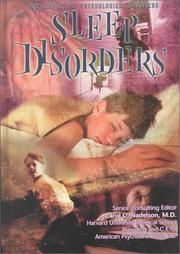 Cover of: Sleep Disorders (Encyclopedia of Psychological Disorders)