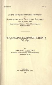 The Canadian reciprocity treaty of 1854. (1922 edition) | Open Library