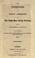 Cover of: The speeches and public addresses of the Right Hon. George Canning during the election in Liverpool