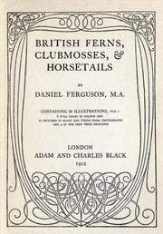 Cover of: British ferns, clubmosses & horsetails by Daniel Ferguson