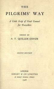 The pilgrims' way by Arthur Quiller-Couch