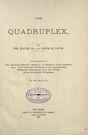 Cover of: The quadruplex. by Maver, William jr.