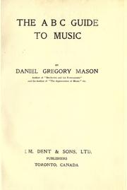 Cover of: The ABC guide to music