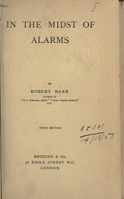 Cover of: In the midst of alarms. by Robert Barr