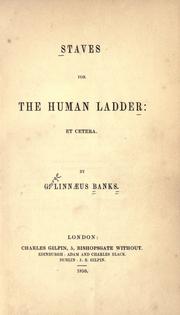 Cover of: Staves for the human ladder. by Isabella Banks, Isabella Banks