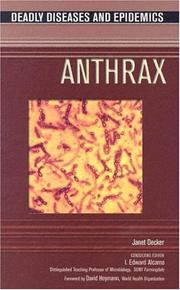 Cover of: Anthrax (Deadly Diseases and Epidemics) by Janet M. Decker, Janet M. Decker