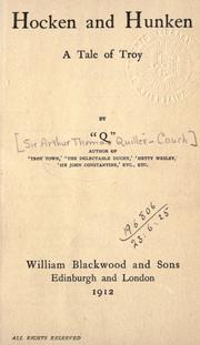 Cover of: Hocken and Hunken by Arthur Quiller-Couch