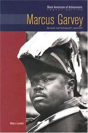 Cover of: Marcus Garvey by Mary Lawler, John Davenport