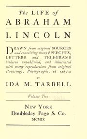 Cover of: The life of Abraham Lincoln by Ida Minerva Tarbell
