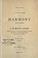 Cover of: A treatise on harmony, with exercises