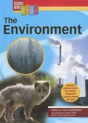 Cover of: The environment by series editor, Tara Koellhoeffer.