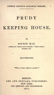 Cover of: Prudy keeping house