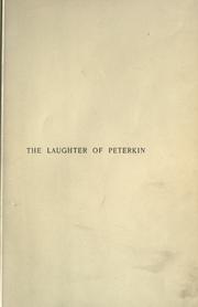 Cover of: The laughter of Peterkin by Sharp, William