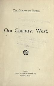 Our country: West