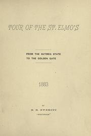 Cover of: Tour of the St. Elmo's by Everitt, E. B.