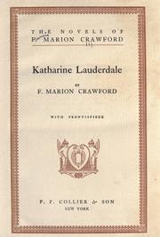 Cover of: Katherine Lauderdale.