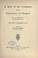 Cover of: A roll of the graduates of the University of Glasgow from 31st December, 1727 to 31st December, 1897.