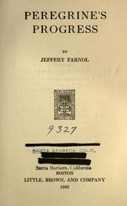 Cover of: Peregrine's Progress by Jeffery Farnol