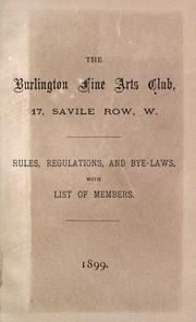 The Burlington Fine Arts Club