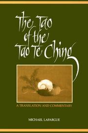 Cover of: The Tao of the Tao Te Ching by Michael LaFargue