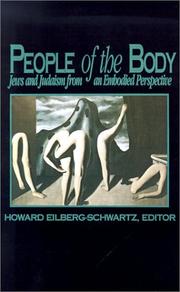 Cover of: People of the Body: Jews and Judaism from an Embodied Perspective (Suny Series, the Body in Culture, History, and Religion)