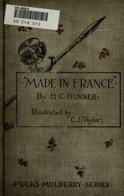 Cover of: "Made in France;": French tales retold with a United States twist
