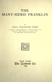 Cover of: The many-sided Franklin. by Paul Leicester Ford