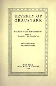 Cover of: Beverly of Graustark. by George Barr McCutcheon