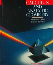 Cover of: Calculus and analytic geometry. by Stein, Sherman K.