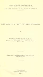 Cover of: graphic art of the Eskimos.
