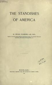 The Standishes of America by Myles Standish