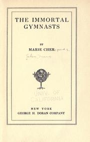 Cover of: The immortal gymnasts