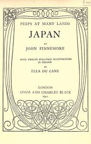 Cover of: Japan by John Finnemore