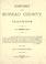 Cover of: History of Bureau County, Illinois