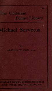 Cover of: Michael Servetus