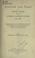 Cover of: Taxation and taxes in the United States under the internal revenue system, 1791-1895
