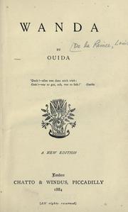 Cover of: Wanda. by Ouida