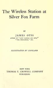 Cover of: The wireless station at Silver Fox Farm by James Otis Kaler