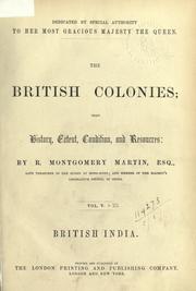Cover of: The British colonies by Robert Montgomery Martin