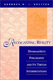 Cover of: Recognizing Reality by Georges B. J. Dreyfus