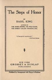 Cover of: The steps of honor by Basil King
