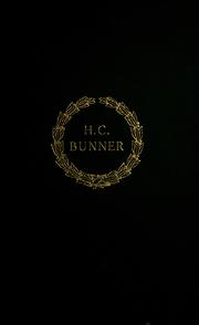 Cover of: The poems of H. C. Bunner... by H. C. Bunner, H. C. Bunner