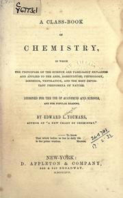 A class-book of chemistry by Edward Livingston Youmans