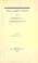 Cover of: The complete anas of Thomas Jefferson