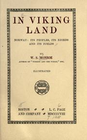 Cover of: In viking land by Will Seymour Monroe, Will Seymour Monroe