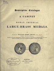 Cover of: Descriptive catalogue of a cabinet of Roman imperial large-brass medals.