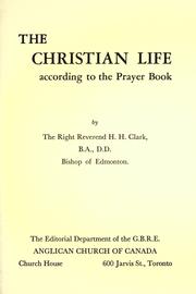 Cover of: The Christian life according to the Prayer Book